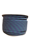 8mm Accessory Cord - Purple and Teal 100m spool