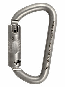 RockD Stainless Auto-Lock Carabiner