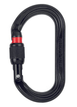 Oxan High Strength Oval Carabiner - Screw-Lock (Black)