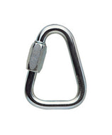Delta Quick Link w/positioning bar - 8mm, gray
